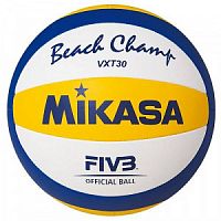 Мяч в/б пляжный MIКASA VXT30, синт. кожа (ПУ)